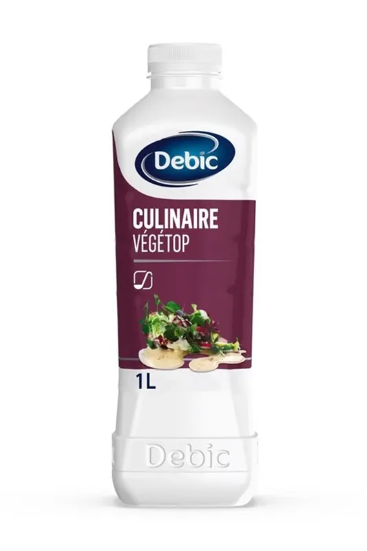 Rostlinný vaření krém Debic Culinare Végétop 15 % v 1litrovém balení vhodný do omáček, polévek a pečení