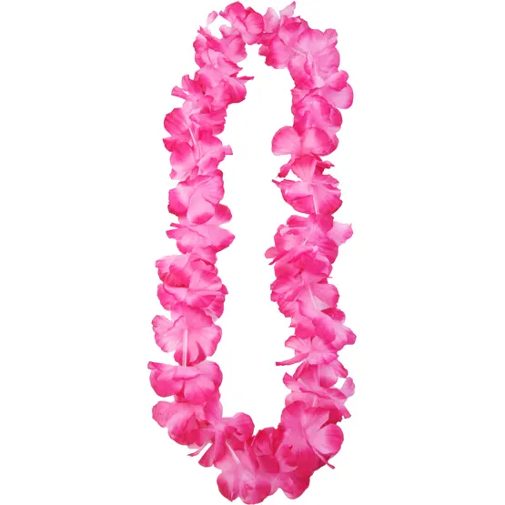 Růžový havajský věnec Aloha od značky PartyDeco pro tropickou party výzdobu a letní oslavy