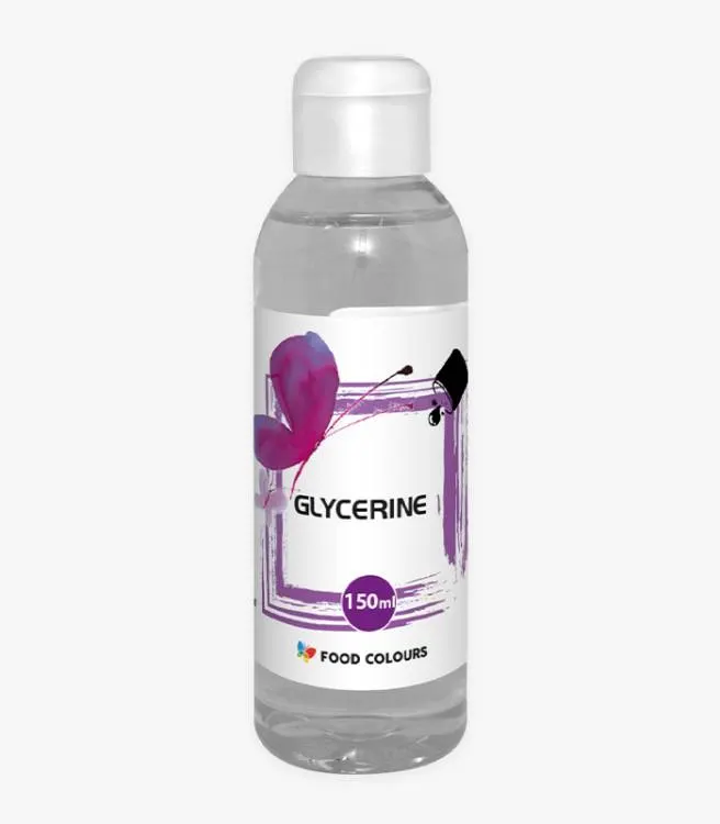 Glycerin na potravinářské barvy a cukrářské hmoty, 150 ml, pro ředění barev a obnovení vláčnosti potahovacích hmot