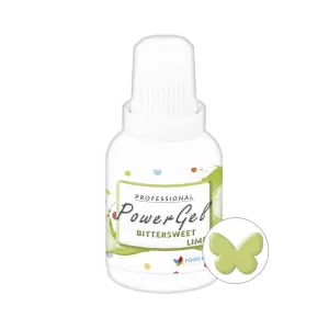 Gelová potravinářská barva Food Colours PowerGel v odstínu Bittersweet Lime pro obarvování dortů, krémů a marcipánu