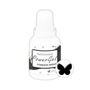 Gelová potravinářská barva Food Colours PowerGel v odstínu Starless Night pro barvení dortů, marcipánu a krémů
