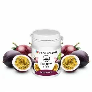 Přírodní prášková barva Food Colours v odstínu passion fruit na dort a dezerty, balení 20 g
