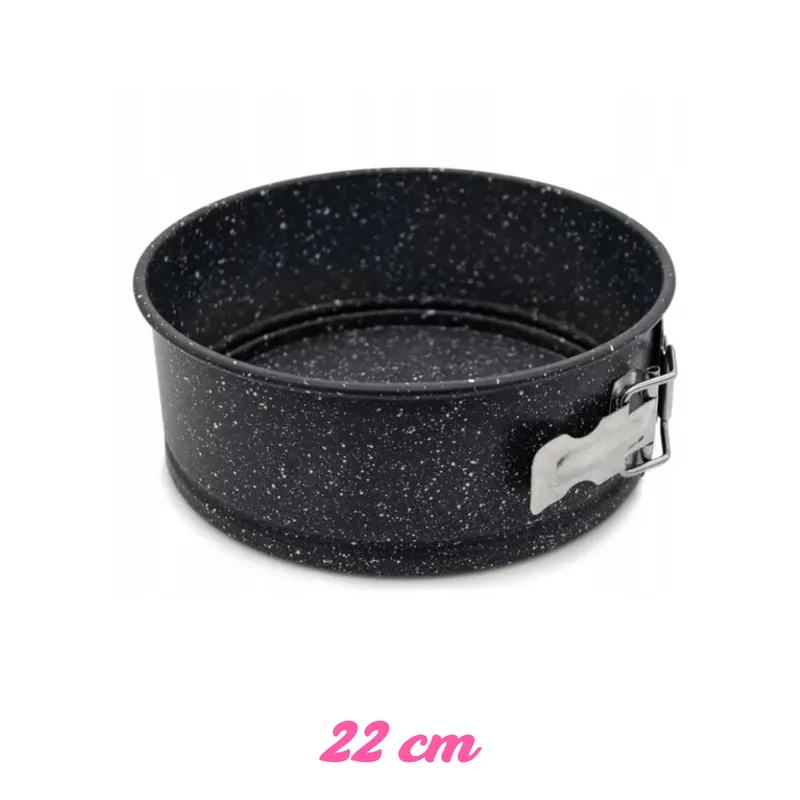 Rozevírací forma na dort s mramorovým povrchem značky Best Price o průměru 22 cm na pečení a dekoraci