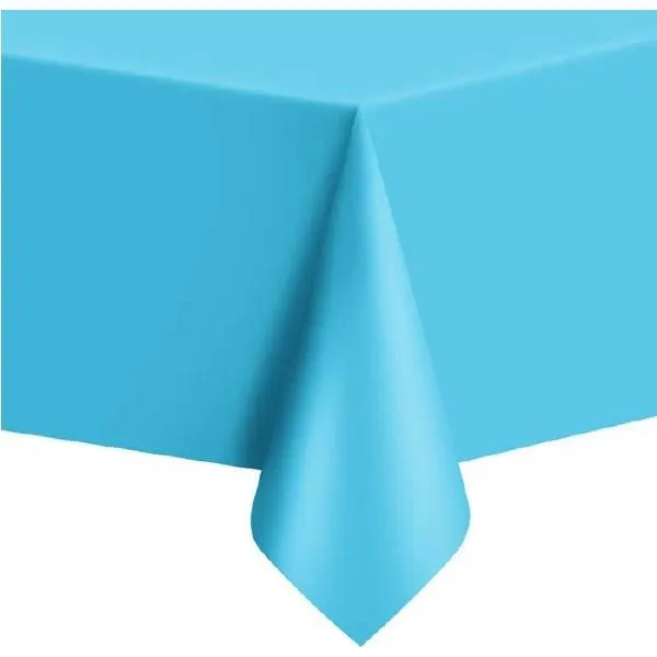 Modrý party ubrus Party Pal o rozměru 274 x 137 cm na stůl pro oslavy a večírky