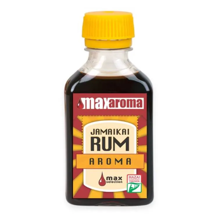 Potravinářské aroma s příchutí jamajského rumu MaxAroma v lahvičce 30 ml pro dochucení pečiva a krémů