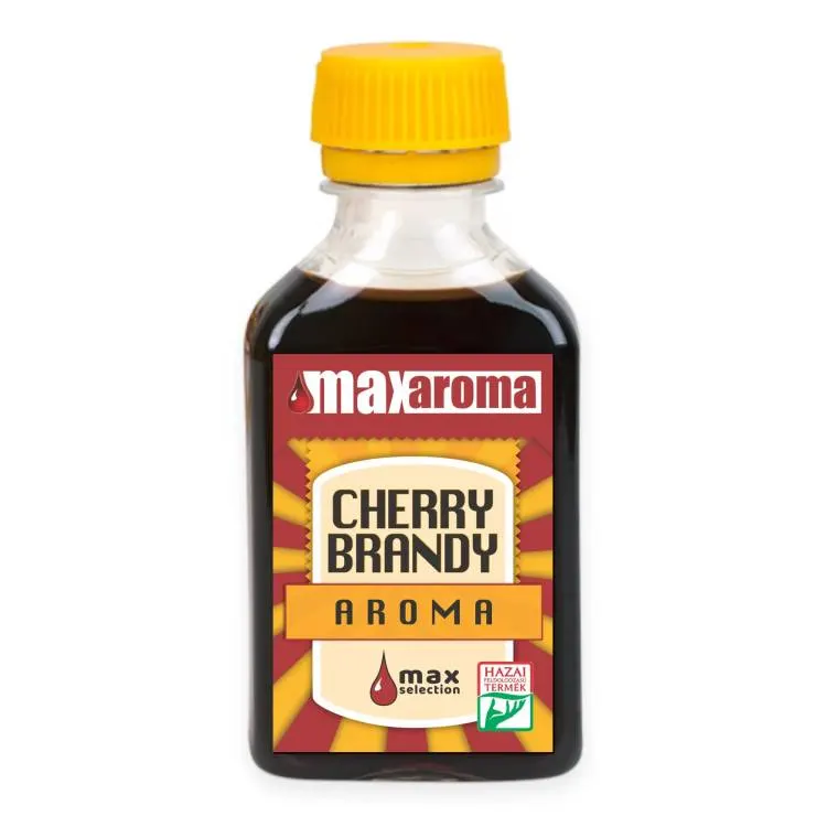 Tekuté aroma MaxAroma s příchutí višní a likéru v 30ml lahvičce pro dochucení cukrářských výrobků