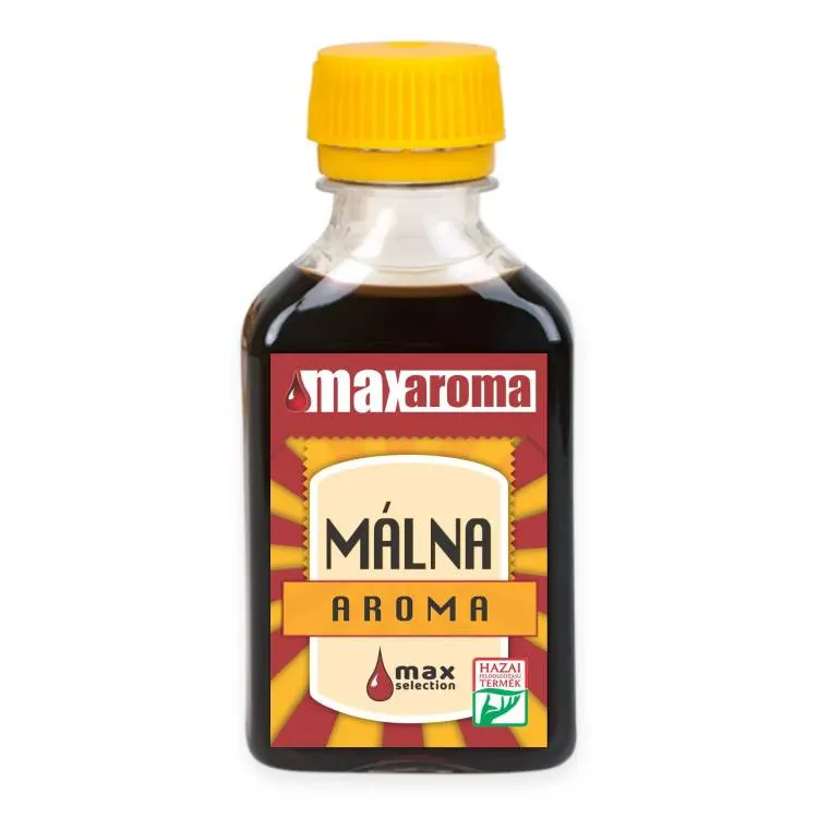 Malinová aroma do potravin MaxAroma v lahvičce 30 ml pro dochucení pečiva, krémů a zmrzliny