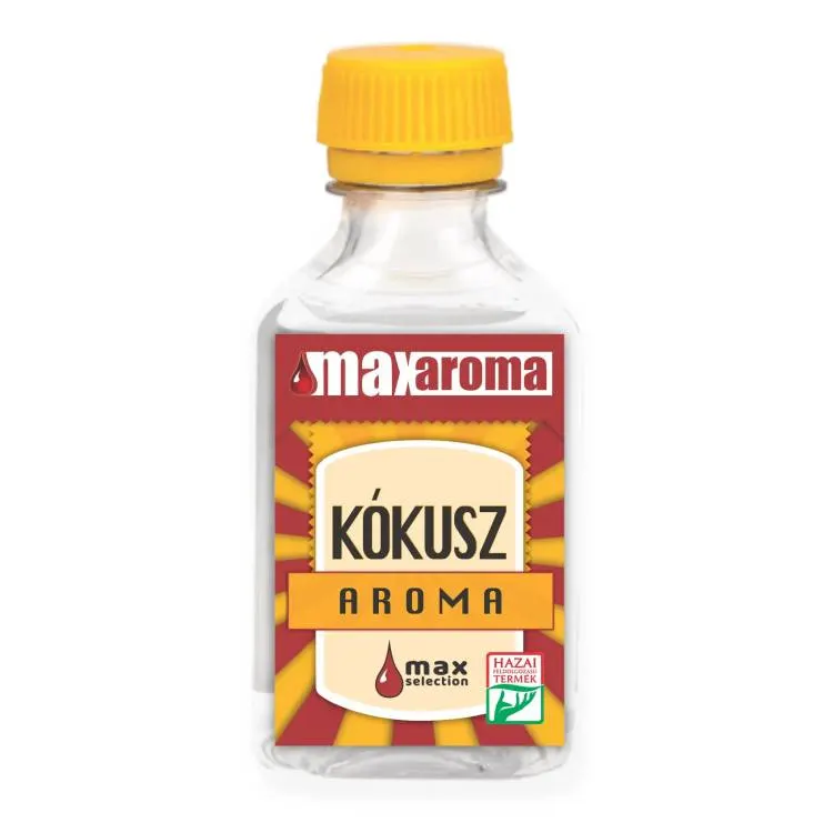 Kokosové aroma do potravin MaxAroma v lahvičce o objemu 30 ml na pečení a dezerty