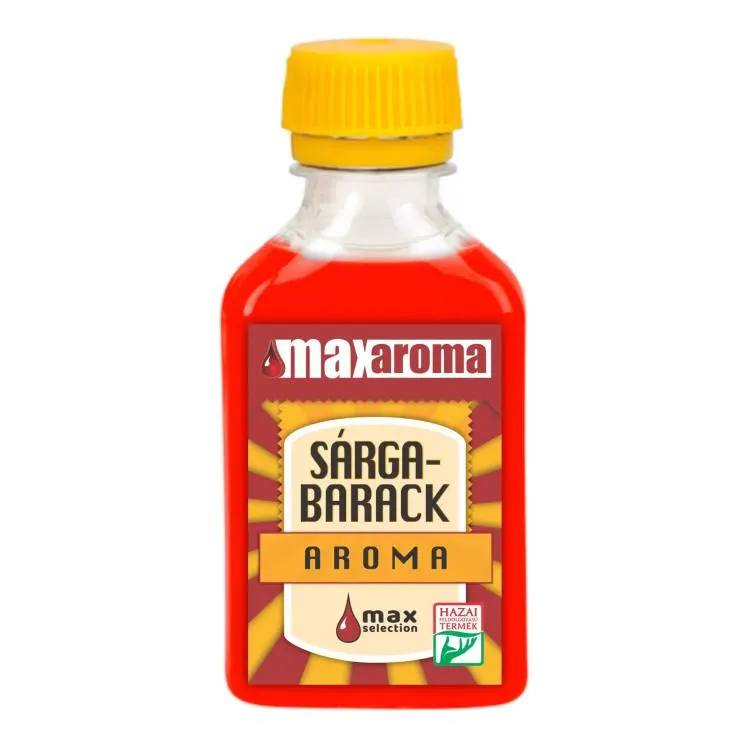 Aroma do potravin MaxAroma s příchutí meruňky v lahvičce o objemu 30 ml na dochucování pečení a krémů