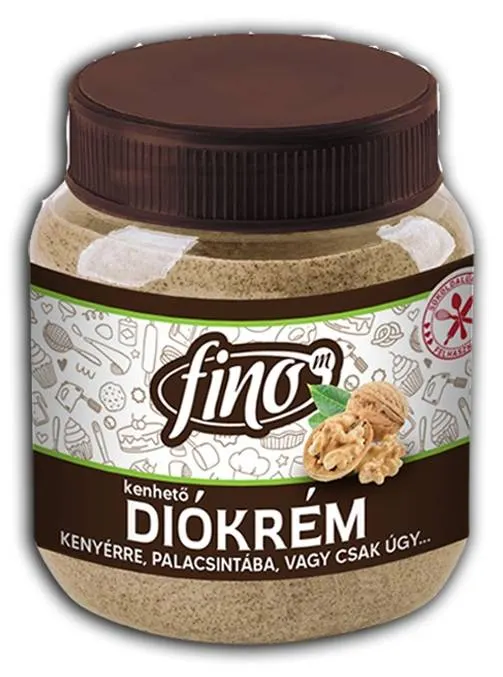Vlašskoořechový krém Fino v kelímku 400 g vhodný jako náplň do dortů a pečiva