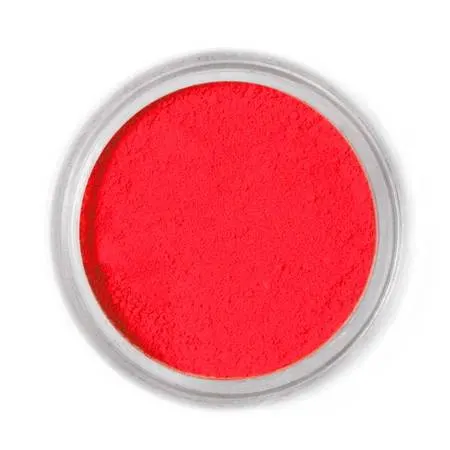 Dekorativní prachová barva Fractal v odstínu Fuchsia na dekorace dortů, zářivě fialový jedlý pigment v balení 1,5 g