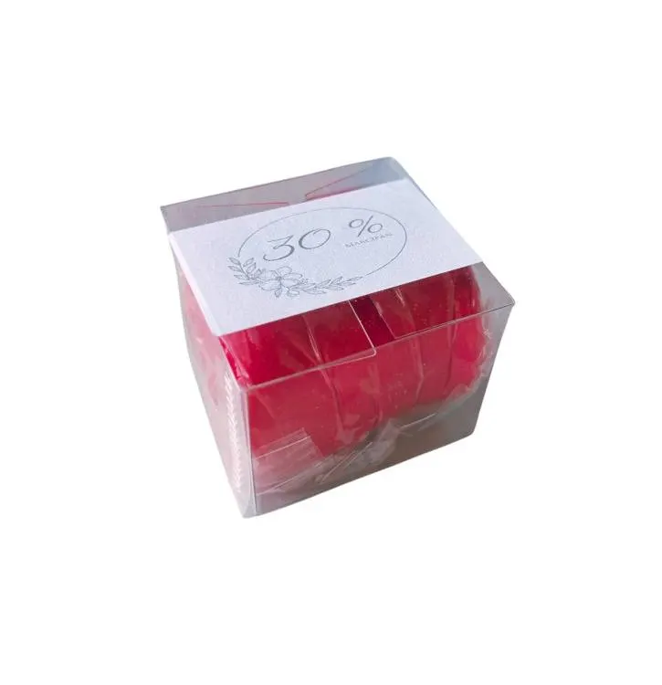 Pravý marcipán SweetArt s 30 % mandlí v tmavě růžové barvě, 100 g, vhodný k modelování figurek a dekorací na dort