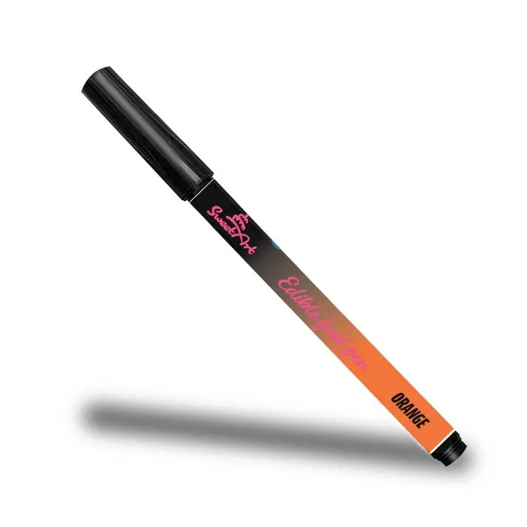 Jedlý fix SweetArt Orange od značky 4-Mix určený na kreslení a psaní na dorty a oplatky