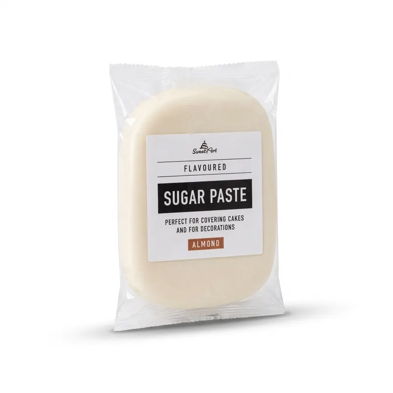 Bílý mandlový fondán SweetArt na potahování dortů v balení 250 g