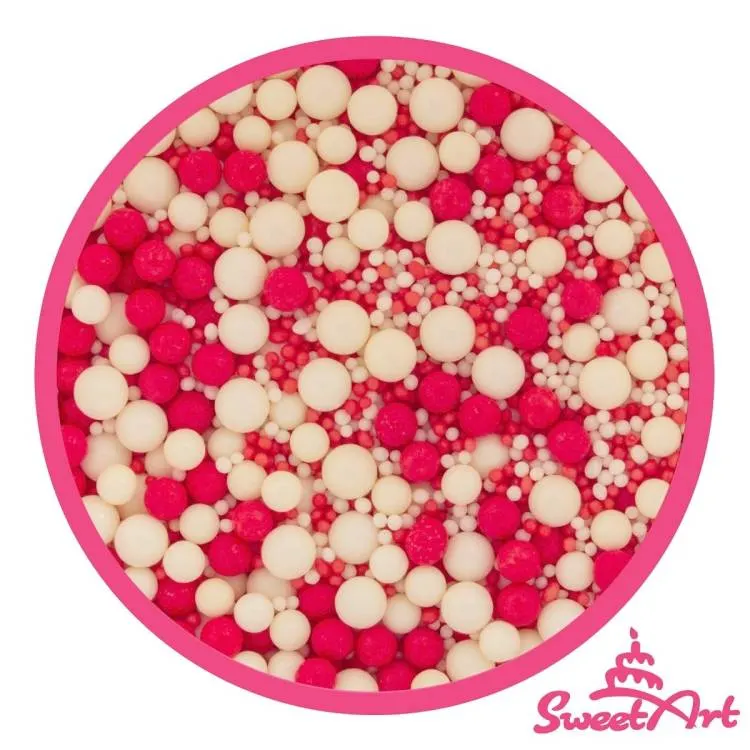 Cukrové zdobení SweetArt Elegance sprinkle mix na dorty, cupcaky a sušenky