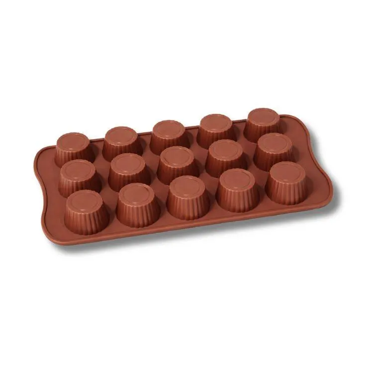 Silikonová forma na čokoládové pralinky o průměru 2,5 cm pro výrobu bonbonů z čokolády, karamelu nebo želatiny
