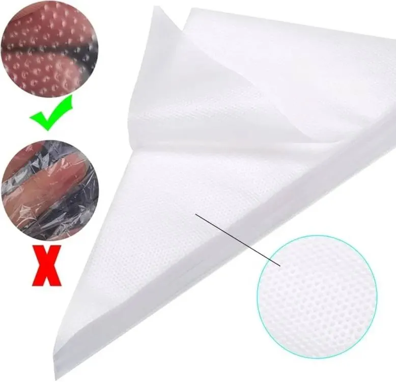 Jednorázové trezírovací sáčky o délce 30 cm pro zdobení dortů a cukrářských výrobků, balení 100 kusů