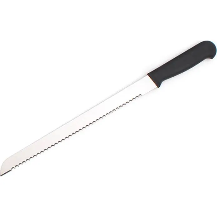 Vlnitý dortový nůž Cakesicq o délce 25,4 cm pro čisté řezání dortových vrstev