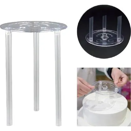 Separační plato o průměru 16 cm značky Cakesicq pro dělení dortových pater a zdobení dortů