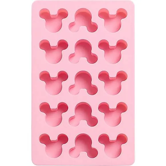 Silikonová forma na bonbony ve tvaru Mickey Mouse, velikost jednoho kousku 3 x 2,5 cm