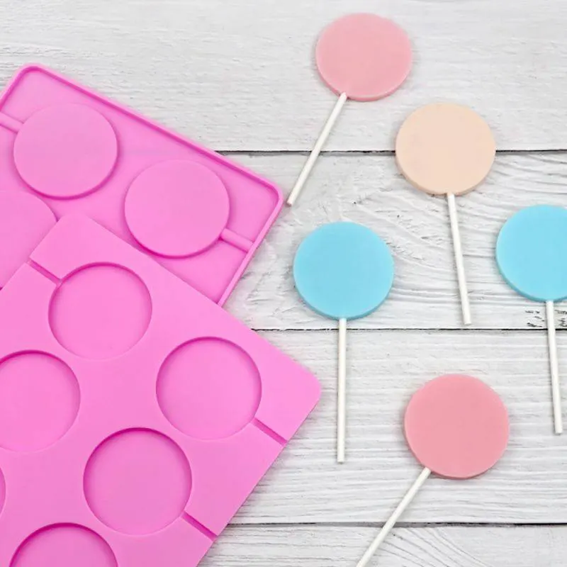 Silikonová forma na lízátka a cake pops pro přípravu pravidelně tvarovaných sladkostí doma