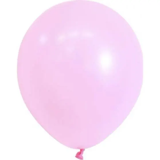 Světle růžové latexové balónky o průměru 30 cm v balení 50 kusů k výzdobě oslav