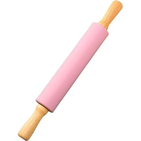 Silikonový váleček na těsto o délce 43 cm a průměru 5 cm od značky Cakesicq