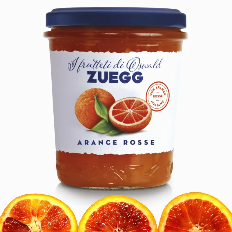 Italská pomazánka z červených pomerančů ZUEGG v kelímku 320 g na pečení a plnění dortů
