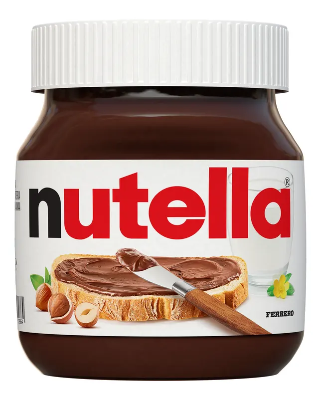 Lískooříšková pomazánka Nutella s kakaem v balení 600 g pro sladké pečení, náplně a roztírání na pečivo