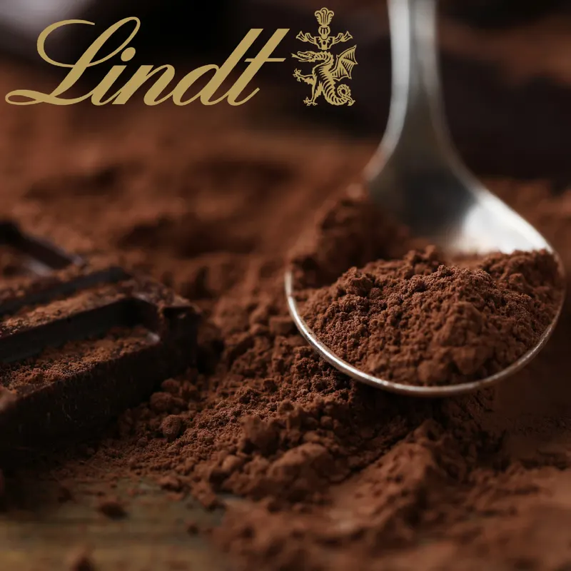 Lindt Patisserie 100% kakao v prášku, italské prémiové kakao 125 g pro pečení a cukrářské výrobky