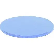 Kulatá modrá podložka pod dort Decora o průměru 30 cm s hliníkovým povrchem
