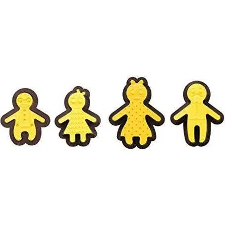 Sada 8 kusů vykrajovátek a dekoračních razítek Decora Happy Family pro zdobení dortů z fondánu a marcipánu
