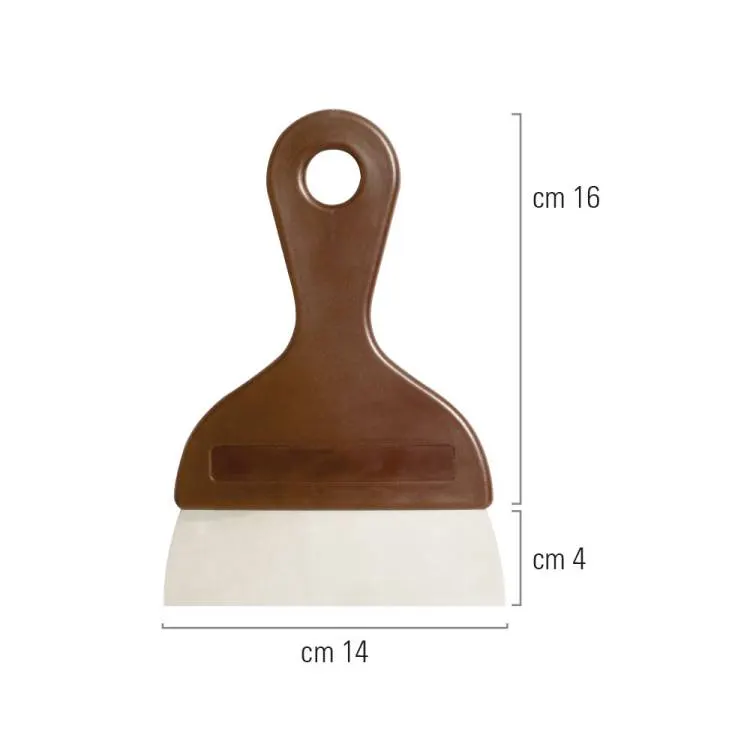 Cukrářská špachtla Decora o délce 14 cm pro vyhlazování krému a fondánu na dortech