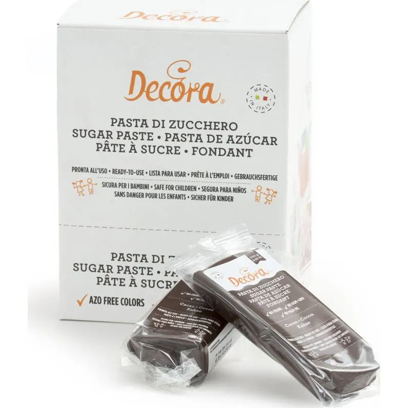 Decora extra tvrdá kakaová potahovací hmota pro potahování dortů a modelování dekorací