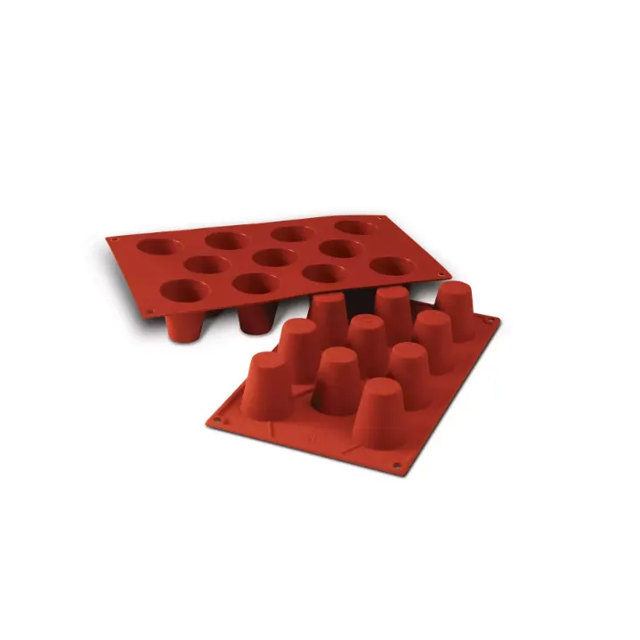 Silikonová forma Silikomart Medium Babà pro přípravu mini dezertů babà, mousse a semifreda