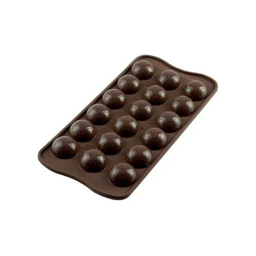 Silikonová forma Choco Goal od značky Silikomart na výrobu čokoládových pralinek o objemu 5 ml