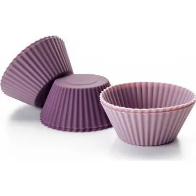 Silikonové mini košíčky Ibili na muffiny a cupcaky, sada 6 kusů pro opakované pečení