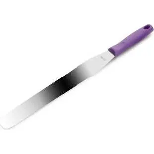 Rovný cukrářský roztírací nůž Ibili o délce 30 cm pro vyhlazení krému a polevy na dortu