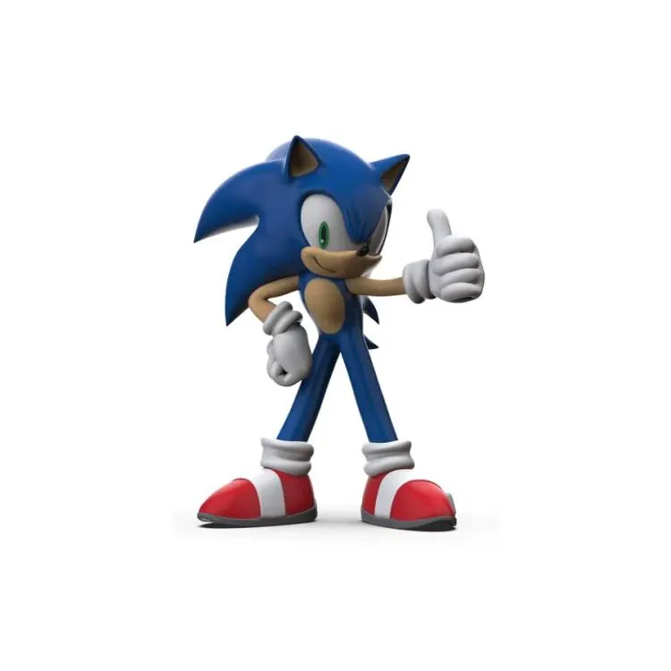 Figurka Sonic od značky Comansi jako dekorace na dort pro fanoušky