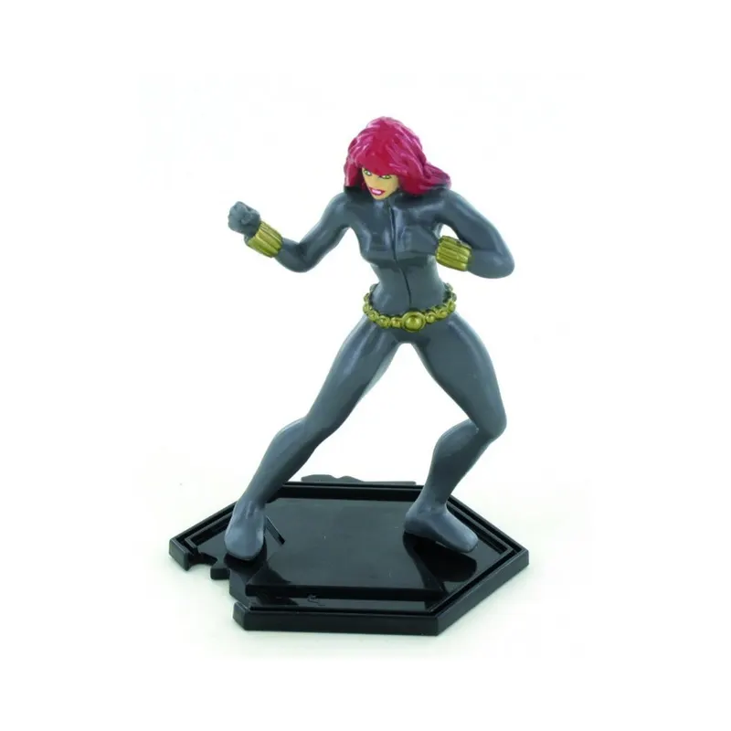 Dekorační figurka Černé vdovy z Avengers pro ozdobení dortu, výška 8 až 10 cm