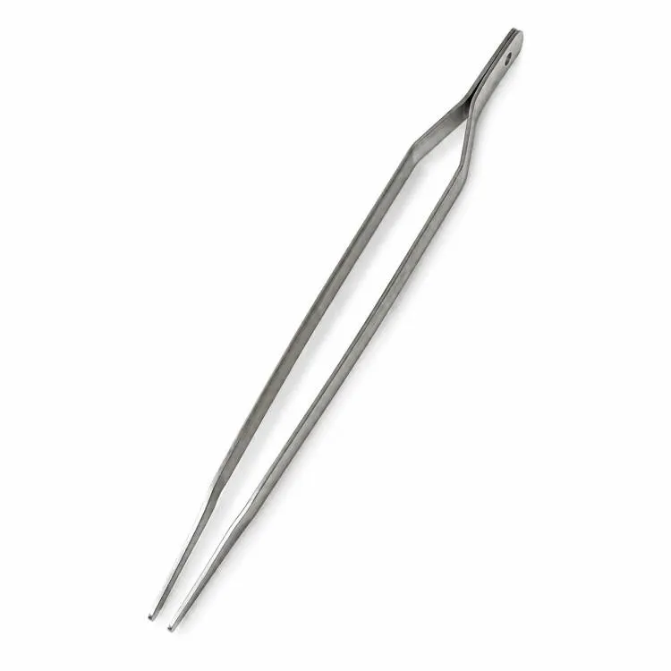 Úzké servírovací kleště 32 cm na podávání drobných cukrářských pochoutek a cukroví