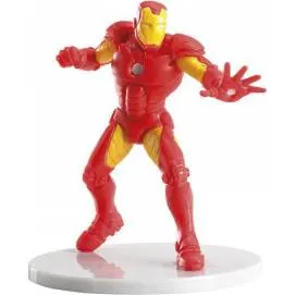 Figurka Iron Man z plastu na dort od značky Dekora, výška 9 cm, k dekoraci dětských dortů