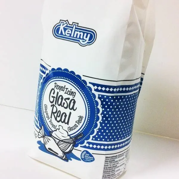Královská glazura Kelmy Royal Icing na zdobení perníčků a dortů, vhodná na jemné linky a krajky