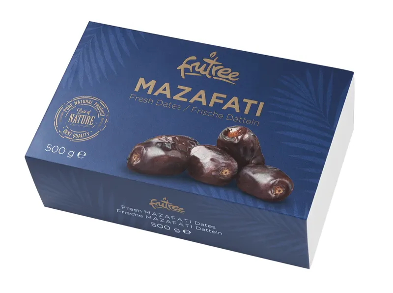 Sušené datle Mazafati v balení 500 g pro sladké pečení, dezerty a raw korpusy