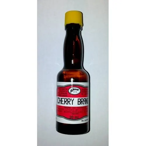 Potravinářské třešňové aroma Aroco Cherry v 20ml lahvičce pro ochucení dortů, krémů a zmrzlin