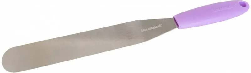 Rovná cukářská paleta Alvarak s čepelí 21,5 cm na roztírání krémů a náplní na dorty
