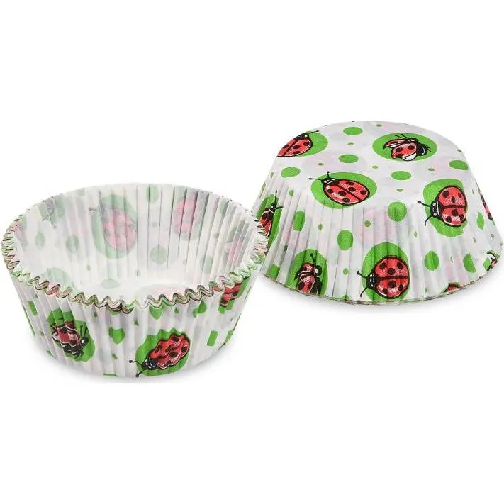 Cukrářské košíčky s motivem berušek od značky Wimex, 40 kusů, na muffiny a cupcakes