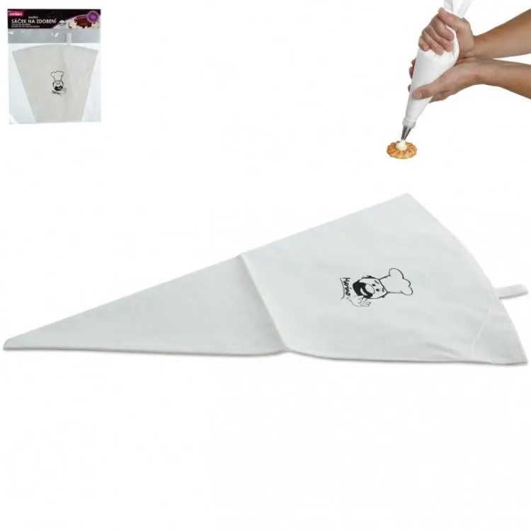 Cukrářský sáček Orion s gumovým zátěrem o délce 47 cm pro zdobení dortů a krémů