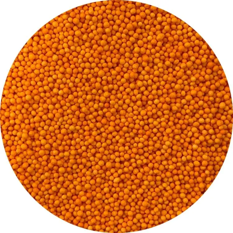 Oranžový cukrový máček v balení 90 g, vhodný k zdobení dortů, muffinů a cupcaků
