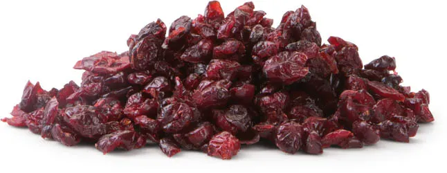 Proslazená celá klikva aro v balení 1 kg, sušené brusinky vhodné do těsta a dezertů
